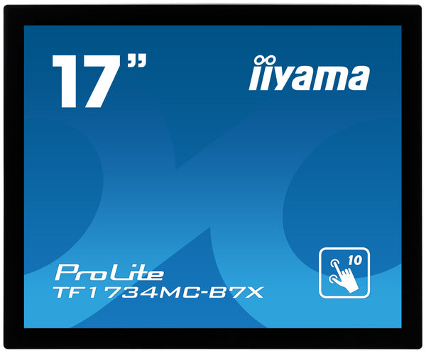 iiyama TF1734MC-B7X computerskærm 43,2 cm (17") 1280 x 1024 pixel SXGA LED Berøringsskærm Sort