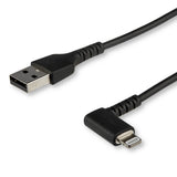 StarTech.com RUSBLTMM2MBR Lightning kabel 2 m Sort