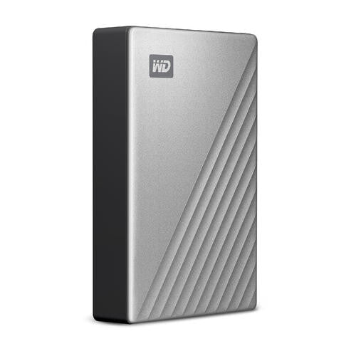 Western Digital WDBFTM0040BSL-WESN ekstern harddisk 4 TB USB Type-C 3.2 Gen 1 (3.1 Gen 1) Sølv