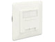DeLOCK 86195 stikkontakt RJ-45 Hvid