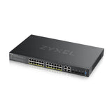 Zyxel GS2220-28HP-EU0101F netværksswitch Administreret L2 Gigabit Ethernet (10/100/1000) Strøm over Ethernet (PoE) Sort