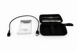 Gembird EE2-U3S9-6 drevkabinet HDD kabinet Transparent 2.5"