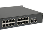LevelOne FGP-3400W250 netværksswitch Ikke administreret Fast Ethernet (10/100) Strøm over Ethernet (PoE) Sort