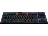 Logitech G 920-009534 tastatur Spil RF trådløs + Bluetooth QWERTY Nordisk Kulfiber