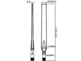 DeLOCK 88913 antenne Omniretningsbestemt antenne RP-SMA 7 dBi