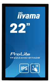 iiyama ProLite TF2234MC-B7AGB computerskærm 54,6 cm (21.5") 1920 x 1080 pixel Fuld HD LED Berøringsskærm Multibruger Sort