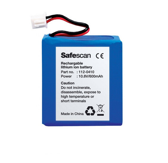 Safescan LB-105 genopladeligt batteri Lithium-Ion (Li-Ion) 600 mAh 10,8 V