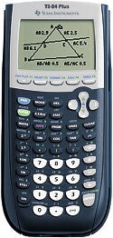 Texas Instruments TI-84 Plus regnemaskine Lomme Graf Blå, Sølv