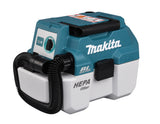 Makita DVC750LZX3 støvsuger 7,5 L Tromle vakuum Tør&våd Poseløs