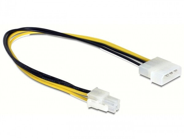 DeLOCK 0.3m P4/Molex 4-pin 0,3 m