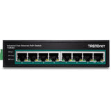 Trendnet TI-PE80 netværksswitch Ikke administreret Fast Ethernet (10/100) Strøm over Ethernet (PoE) Sort