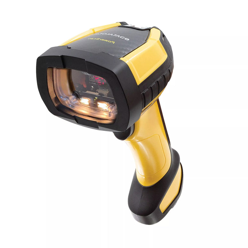 Datalogic PM9600-SR433RBK10 stregkodelæser Håndholdt stregkodelæser 1D/2D Laser Sort, Gul