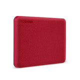 Toshiba Canvio Advance ekstern harddisk 1 TB 2.5" USB Type-A 2.0/3.2 Gen 1 (3.1 Gen 1) Rød