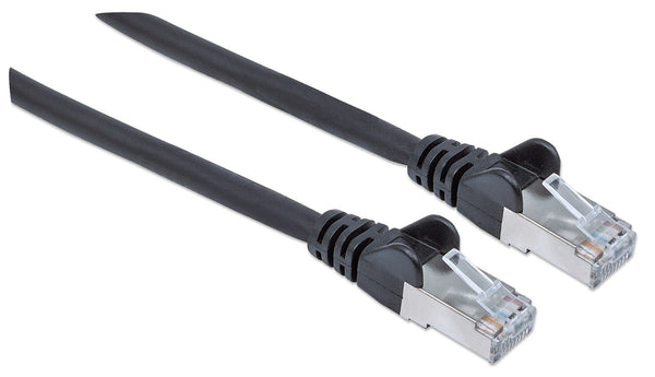 Intellinet 7.5m Cat6 S/FTP netværkskabel Sort 7,5 m S/FTP (S-STP)