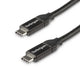 StarTech.com USB2C5C50CM USB-kabel USB 2.0 0,5 m USB C 0,48 Gbit/sek. 100 W Sort