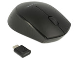 DeLOCK 12526 mus Kontor Ambidextrous RF trådløst Optisk 1000 dpi