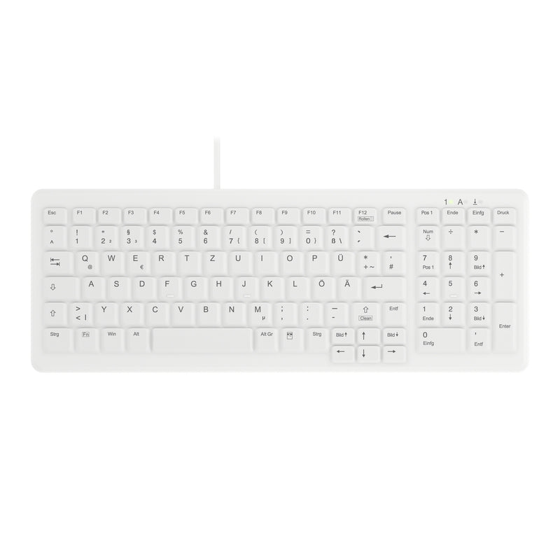 Contour Design Active Key AK-C7000 tastatur Medicinsk USB QWERTZ Tysk Hvid