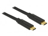DeLOCK 83867 USB-kabel USB 2.0 3 m USB C 0,48 Gbit/sek. Sort