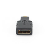 Gembird HDMI(F)-microHDMI(M) Sort