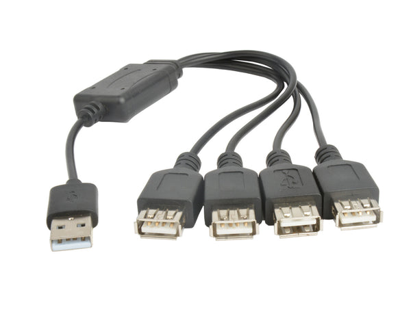Prokord USB-0072 interface hub USB 2.0 Sort