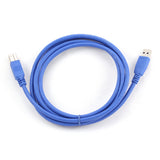 Gembird CCP-USB3-AMBM-6 USB-kabel 1,83 m USB A USB B 5 Gbit/sek. Blå