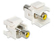 DeLOCK 86306 kabel kønsskifter RCA Gul