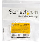 StarTech.com USB2C5C4MW USB-kabel USB 3.2 Gen 1 (3.1 Gen 1) 4 m USB C 0,48 Gbit/sek. 100 W Hvid