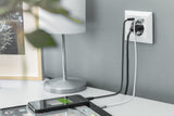 Digitus DA-70615 stikkontakt Hvid