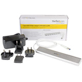 StarTech.com ST73007UA interface hub USB 3.2 Gen 1 (3.1 Gen 1) Type-A 5000 Mbit/s Sølv, Hvid