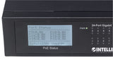 Intellinet 561242 netværksswitch Ikke administreret Gigabit Ethernet (10/100/1000) Strøm over Ethernet (PoE) 1U Sort