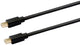Prokord MDP-MDP1B DisplayPort kabel 1 m Mini DisplayPort Sort