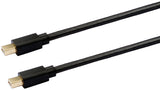 Prokord MDP-MDP2B DisplayPort kabel 2 m Mini DisplayPort Sort