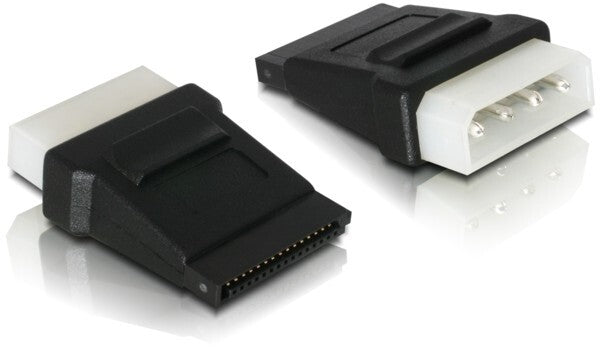 DeLOCK Cable Power SATA HDD > 4pin male Sort