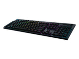 Logitech G 920-008907 tastatur Spil RF trådløs + Bluetooth QWERTY Nordisk Sort