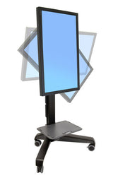 Ergotron Neo-Flex Mobile MediaCenter LD Sort Fladt panel Multimedie kurv