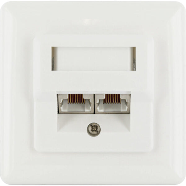 Schwaiger TDU2628532 stikkontakt RJ-45 Hvid