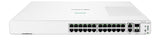 HPE Aruba Networking Networking Instant On Switch 24p Gigabit 2p 10GBT 2p SFP+ 1960 Administreret L2+ Gigabit Ethernet (10/100/1000) 1U Hvid