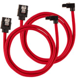 Corsair CC-8900284 SATA-kabel 0,6 m Sort, Rød