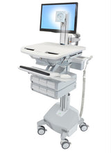Ergotron StyleView Aluminium, Grå, Hvid Fladt panel Multimedie kurv