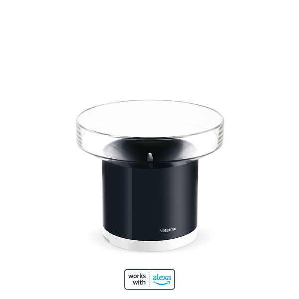 Netatmo NRG01-WW regnmåler 10 cm Trådløs Sort