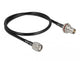 DeLOCK 90012 koaxial kabel RG-58 C/U 0,6 m TNC Sort
