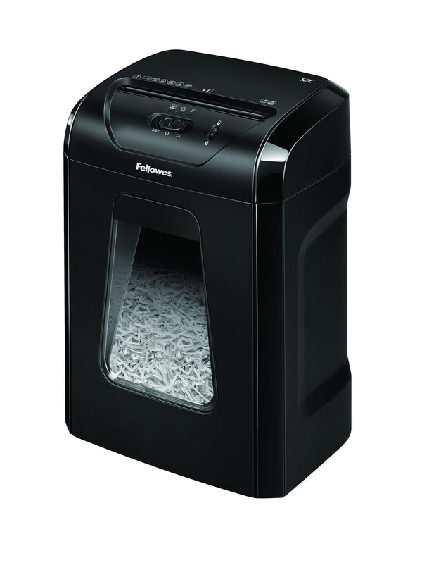 Fellowes Powershred 12C papirmakulator Krydsmakulering 22,5 cm Sort
