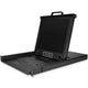 StarTech.com RKCONS1708K rack-konsol 43,2 cm (17") 1280 x 1024 pixel Stål Sort 1U
