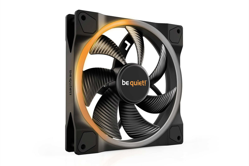 be quiet! Light Wings | 140mm PWM Computerkabinet Ventilator 14 cm Sort 1 stk