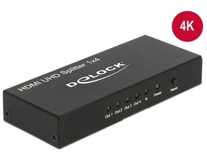 DeLOCK 18684 video-splitter HDMI 4x HDMI