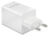 DeLOCK 41448 oplader til mobil enhed Universel Hvid Vekselstrøm Indendørs