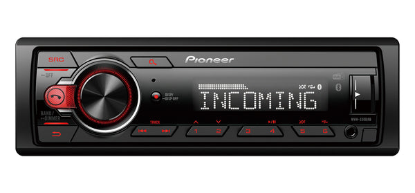 Pioneer MVH-330DAB bil media receiver Sort 200 W Bluetooth