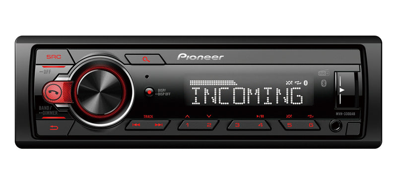 Pioneer MVH-330DAB bil media receiver Sort 200 W Bluetooth