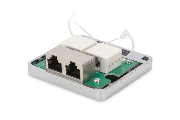 Digitus DN-93713 stikdåse RJ-45 Sølv