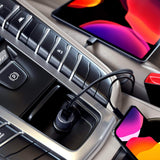 Satechi ST-TCPDCCM oplader til mobil enhed Universel Sort, Grå Cigartænder Hurtig opladning Automatisk